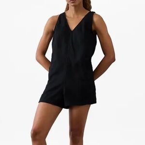 Athleta Retreat Linen Romper
